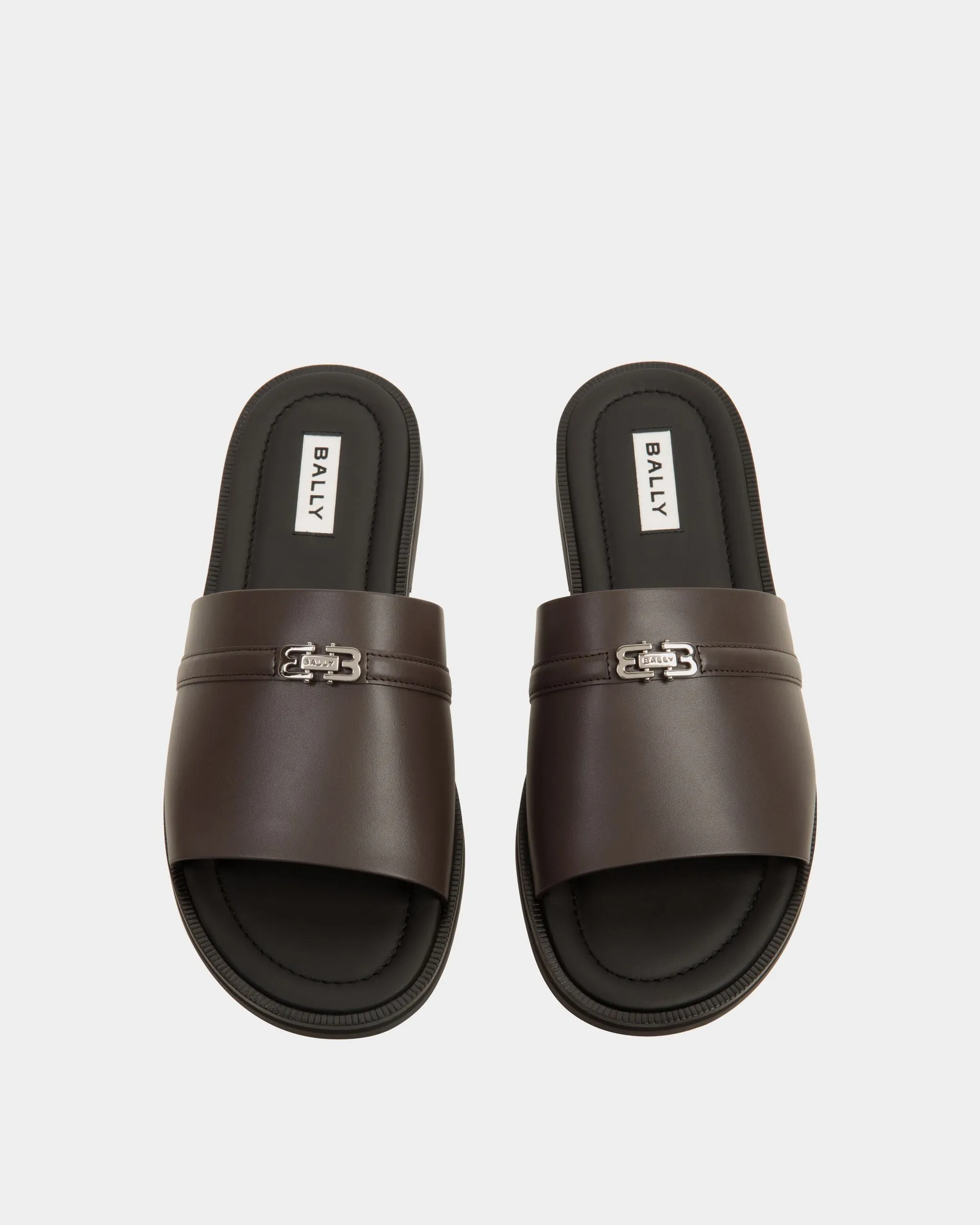 Glide Sandal in Ebano Leather