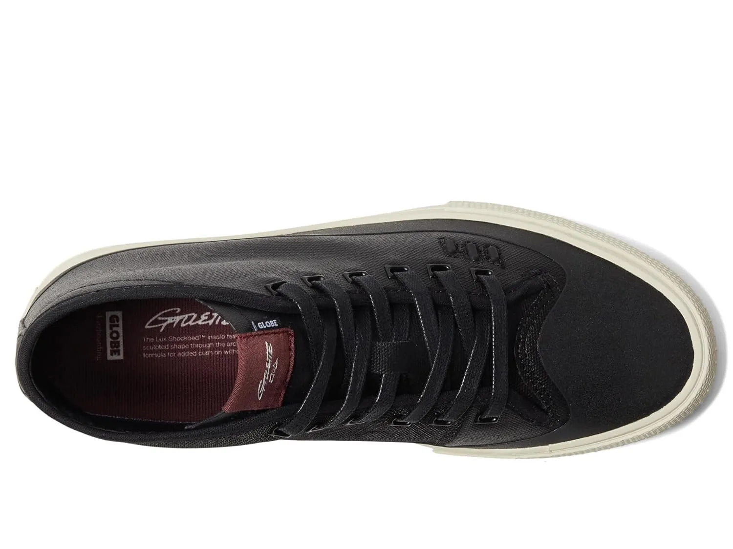 Globe Gillette Mid Black/Cream 5 D (M)