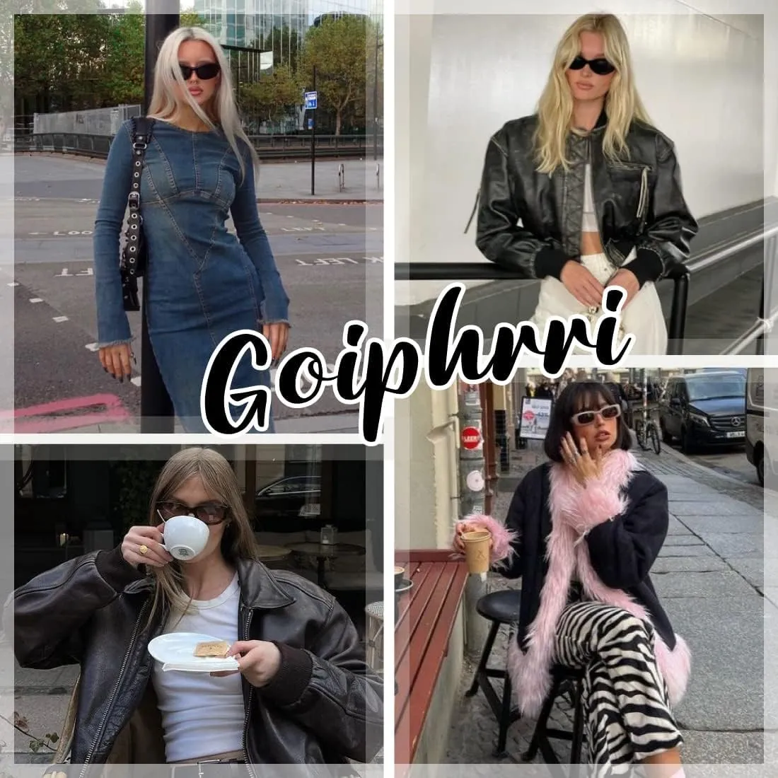 Goiphrri Ankle Boots for Women Chunky Heel Platform Boots Fashion Work Combat Booties Round Toe Punk Boot Party Rave Booties for Women
