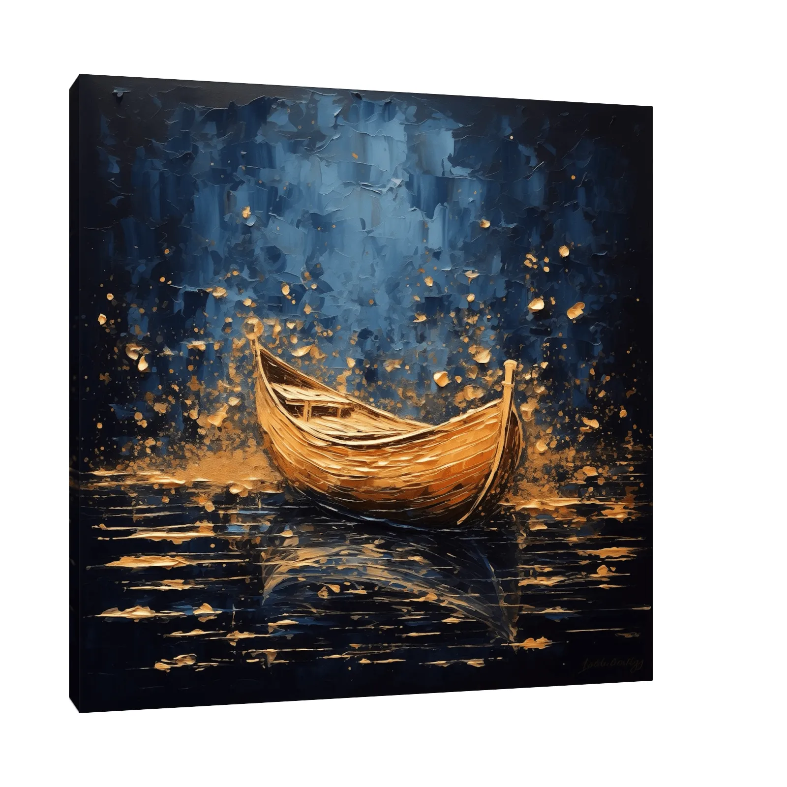 Golden boat