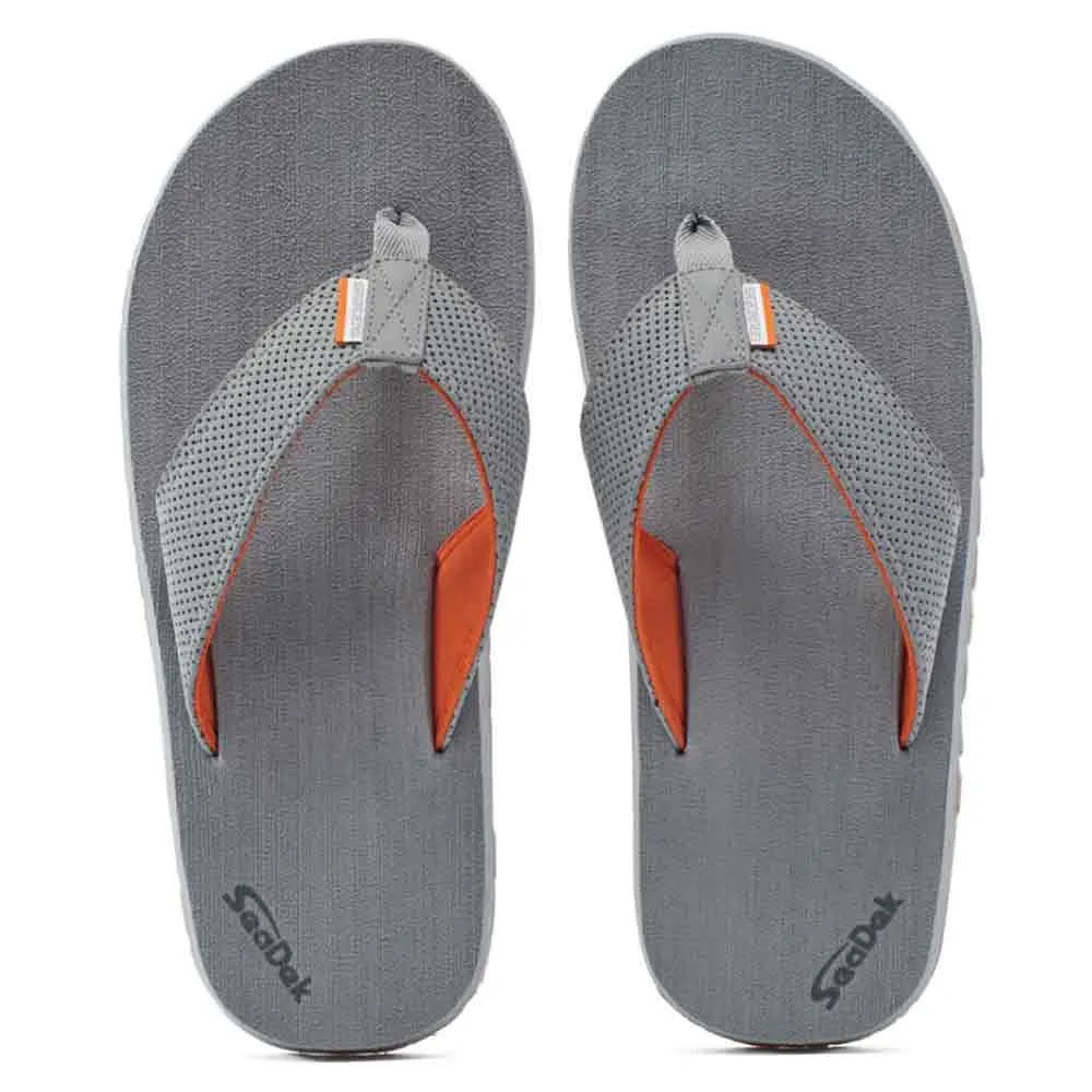 Grundens Deck-Hand Sandal Monument Grey