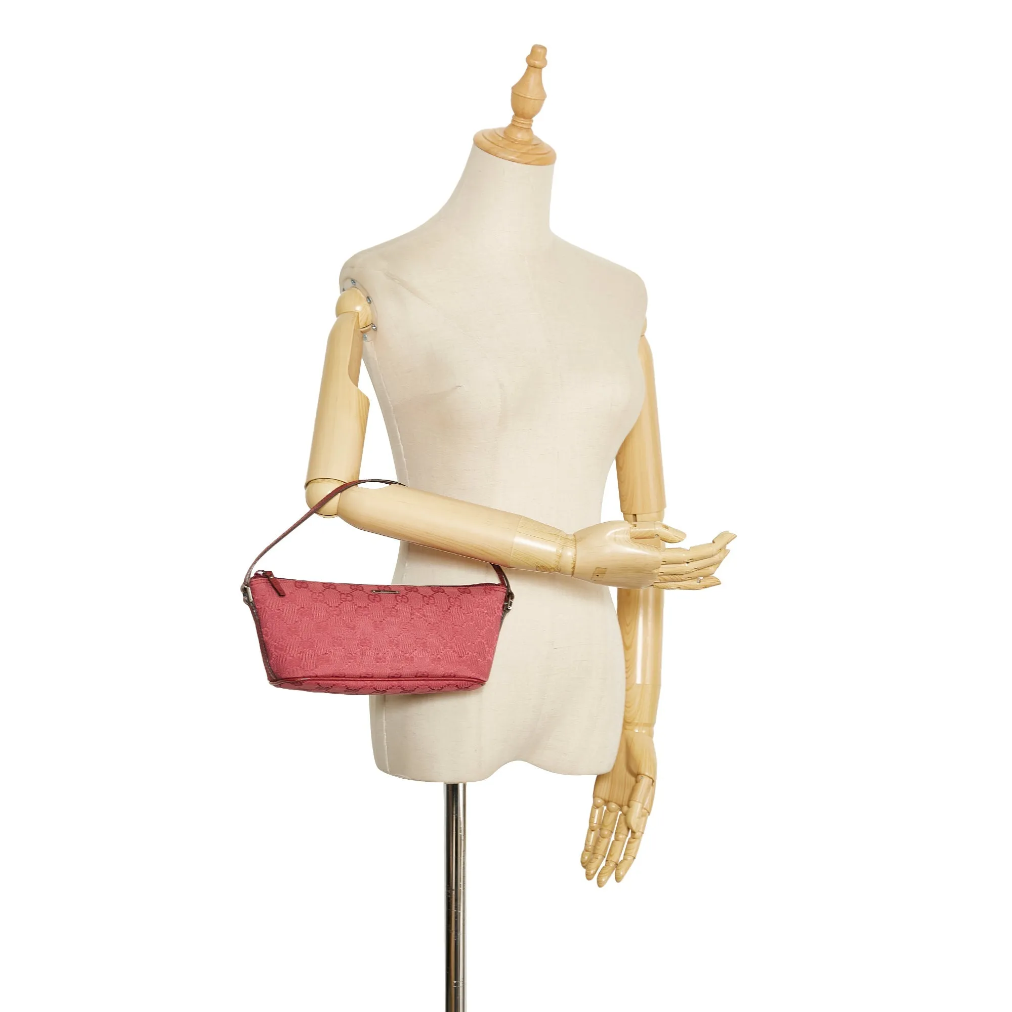 Gucci GG Canvas Boat Baguette