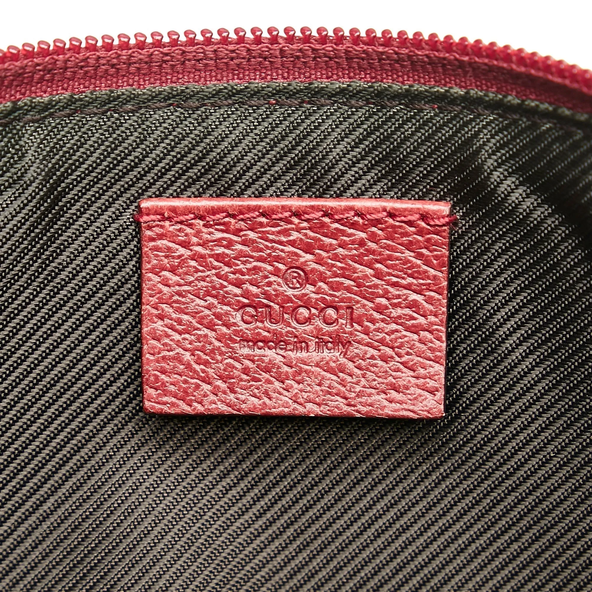 Gucci GG Canvas Boat Baguette