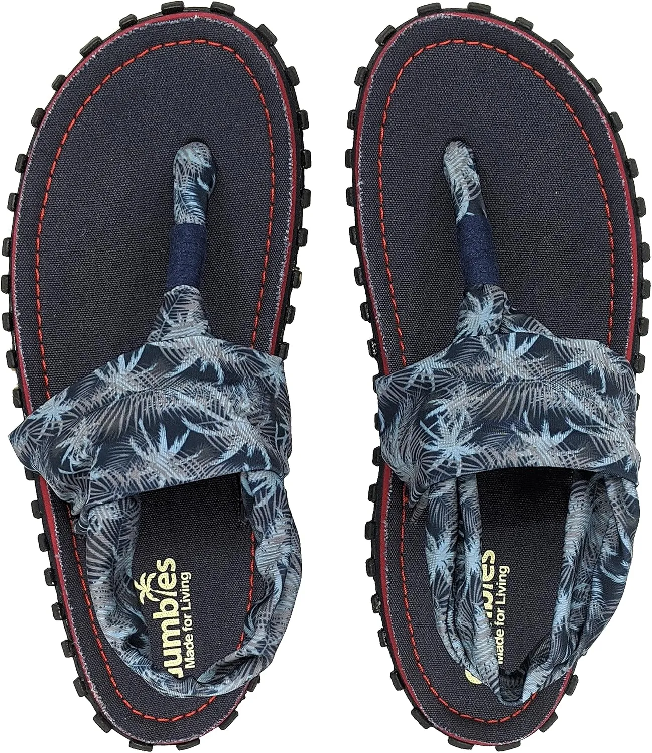 Gumbies Slingback Womens Flip Flops, with Supersoft Toe Post and Durable Recycled Rubber Sole - Comfort Guaranteed