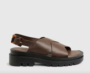 Haon Margaux Sandal - Choc