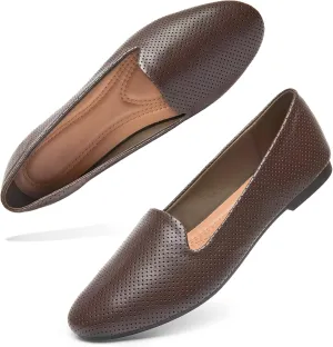 hash bubbie Women's Flats Shoes Dress Shoes for Women Business Dressy Casual Shoes Ballet Flats Loafers Comfortable Slip on Shoes