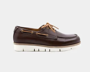 Hopkins Men's Boat Shoes - Brown