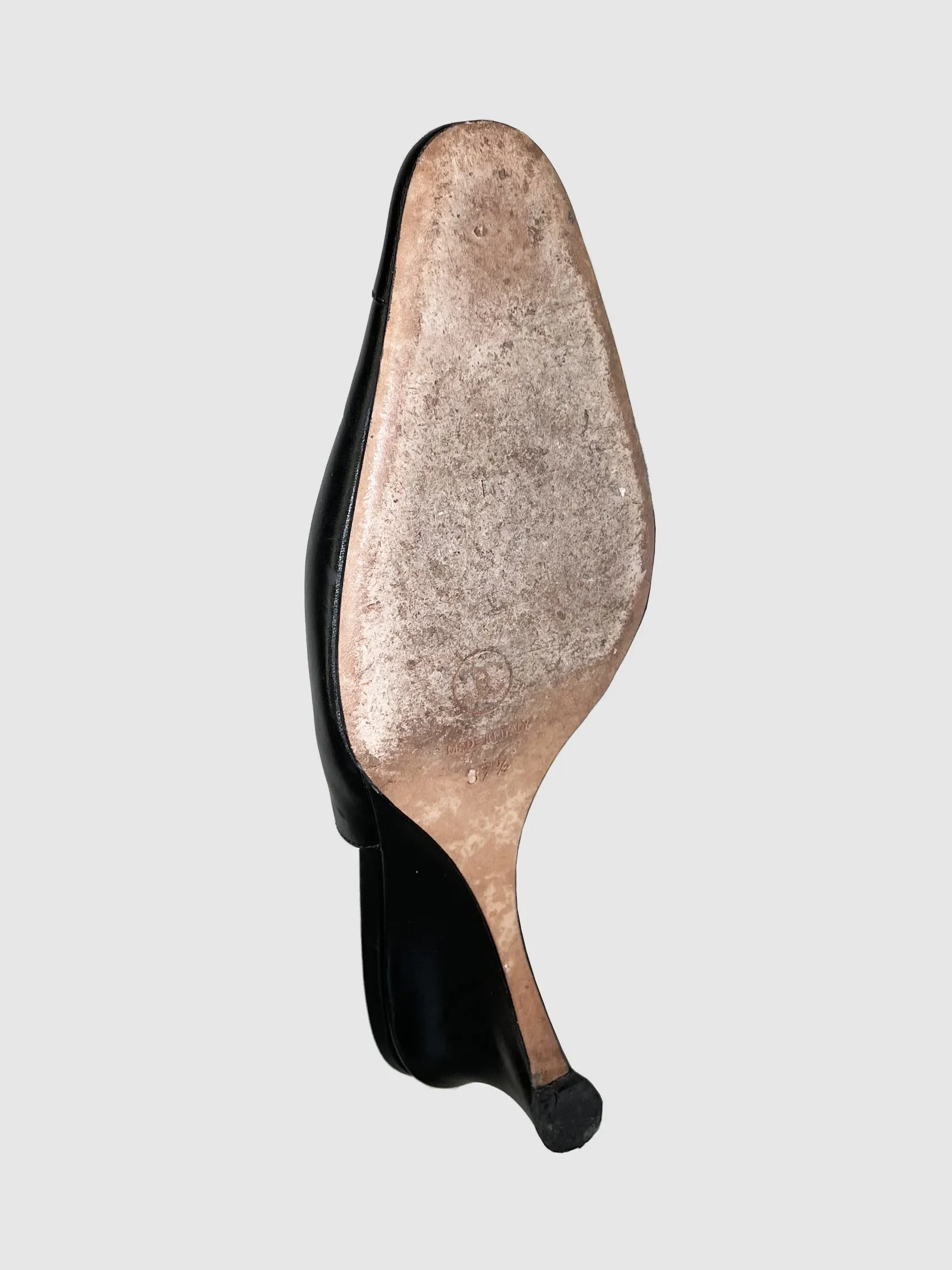 Interlocking CC Slingback Wedges - Size 37.5