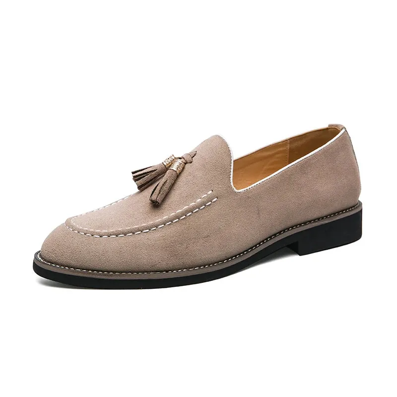 Italian Suede Moccasins