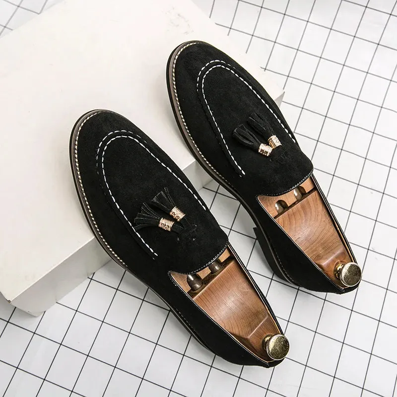 Italian Suede Moccasins