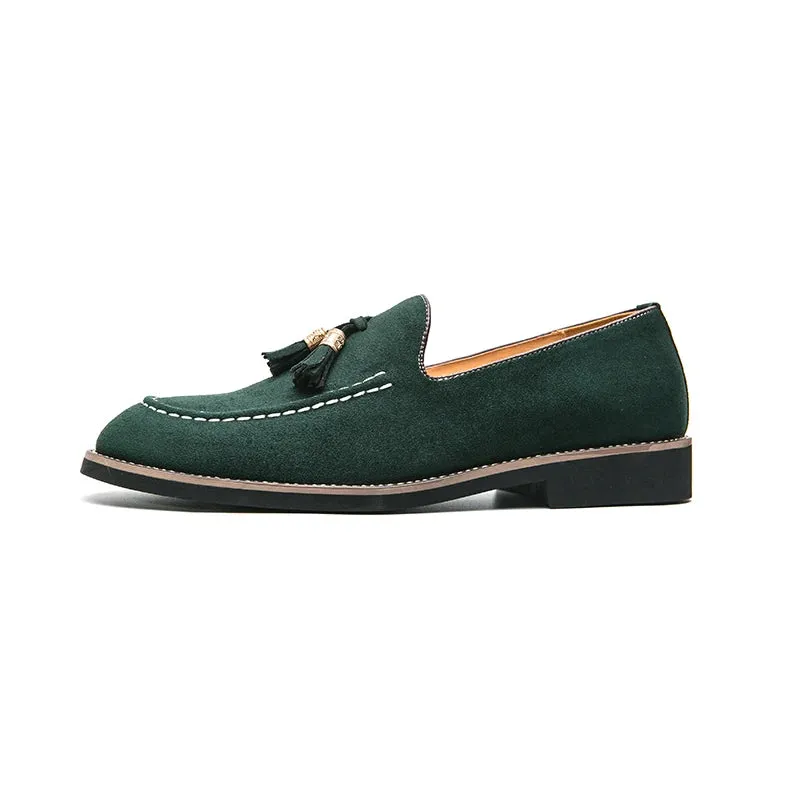 Italian Suede Moccasins
