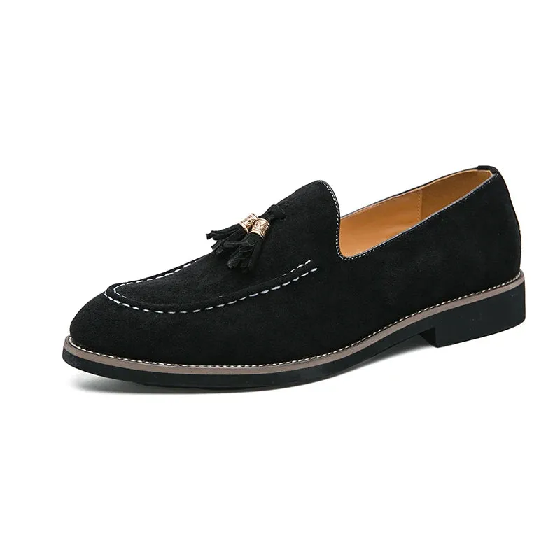 Italian Suede Moccasins