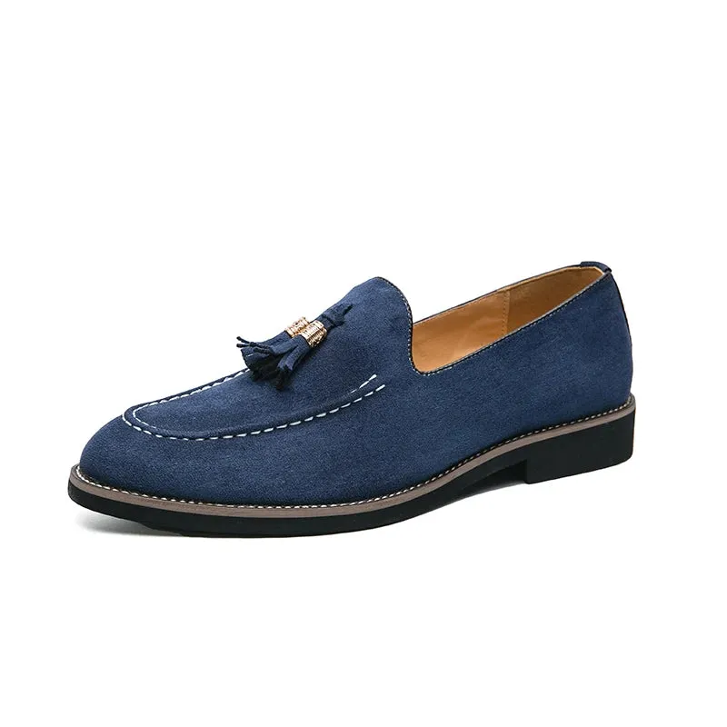 Italian Suede Moccasins