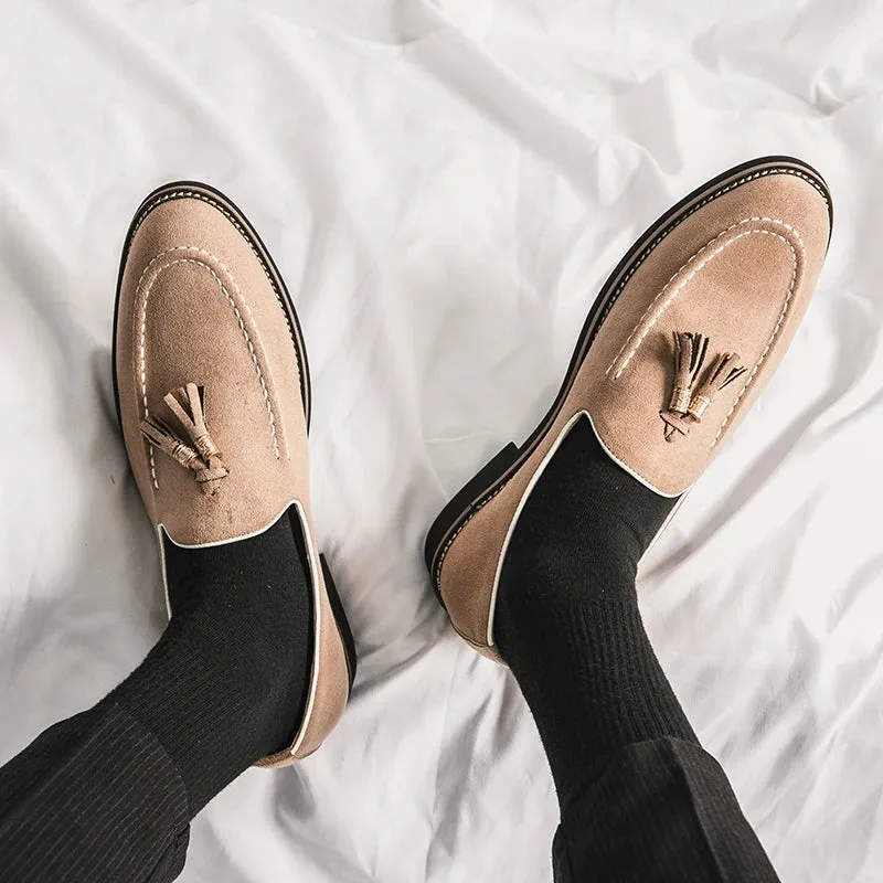 Italian Suede Moccasins