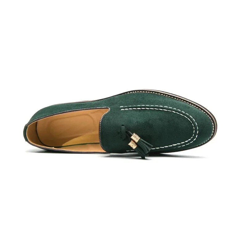 Italian Suede Moccasins