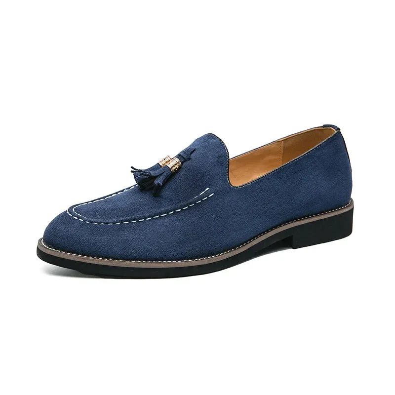 Italian Suede Moccasins