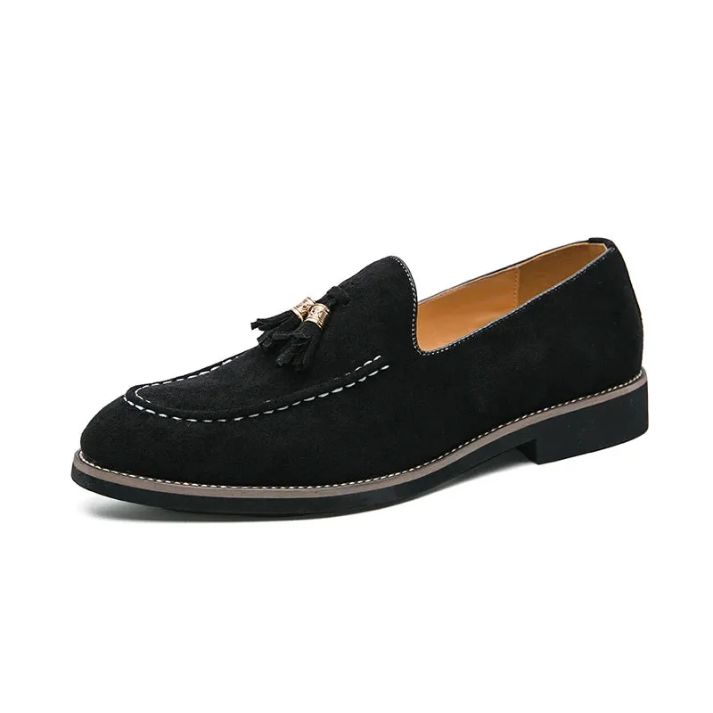 Italian Suede Moccasins