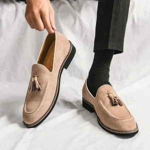 Italian Suede Moccasins