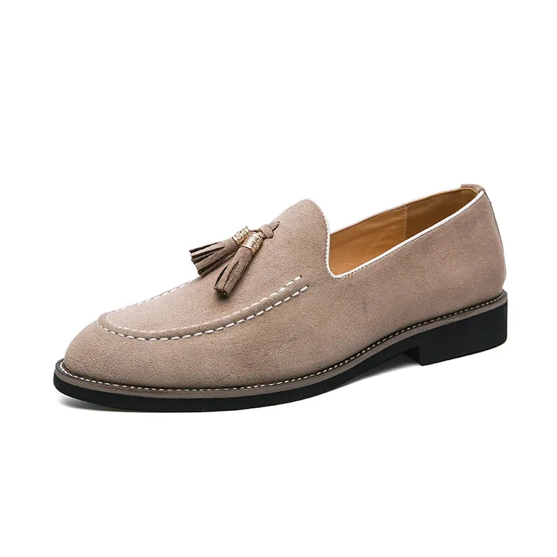 Italian Suede Moccasins