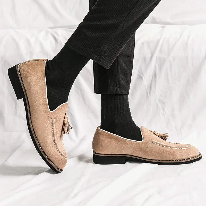 Italian Suede Moccasins