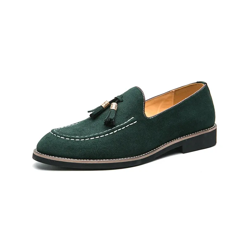 Italian Suede Moccasins