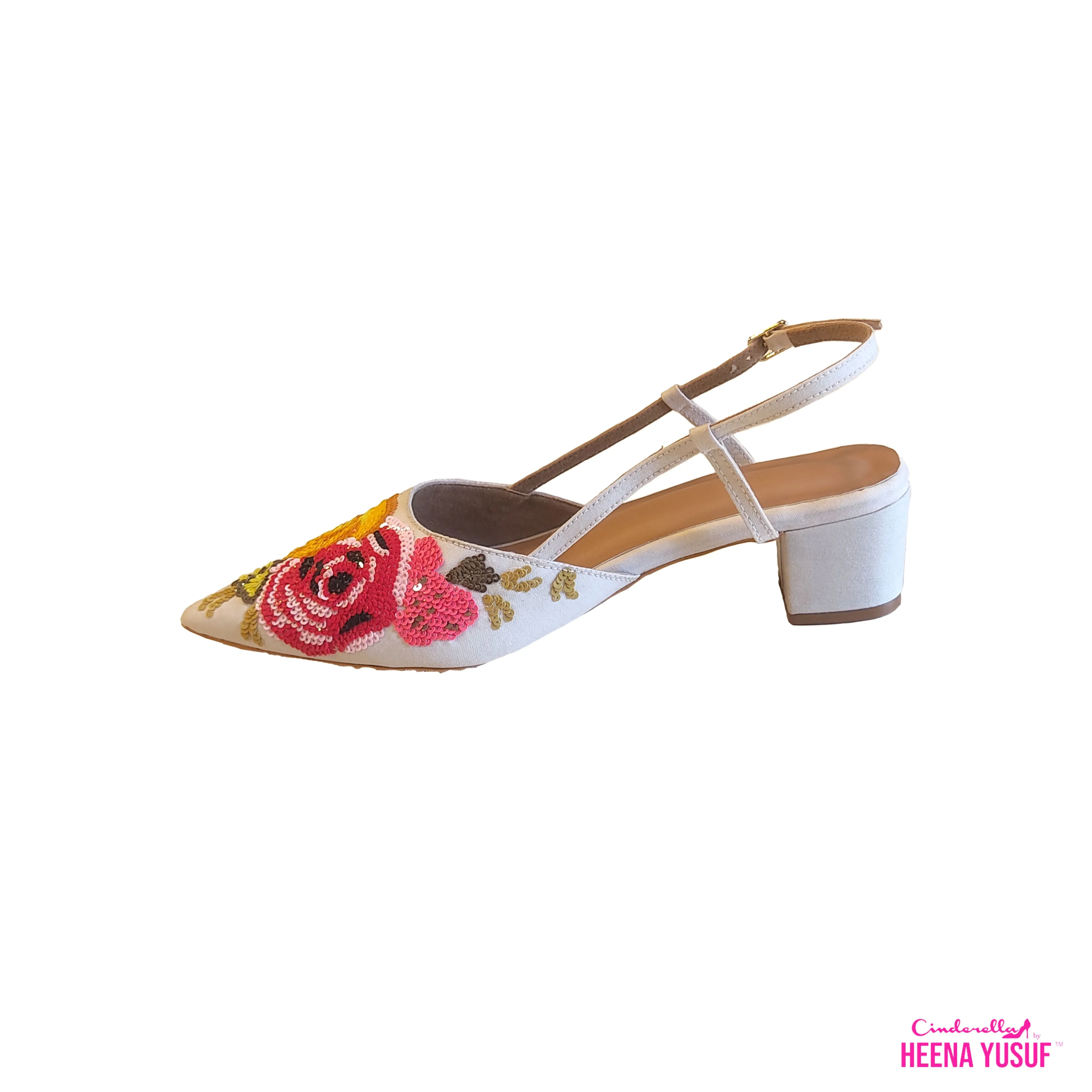 IVORY FANTASY SLINGBACK