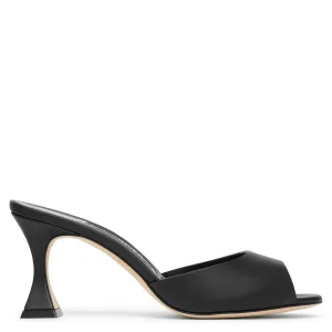 Jadarona 70 black leather mules