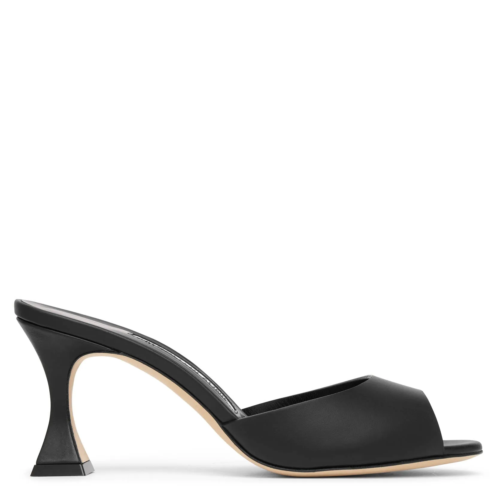 Jadarona 70 black leather mules