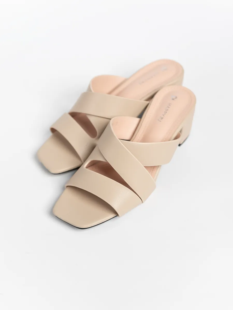 Jessica Mid Heel Mules