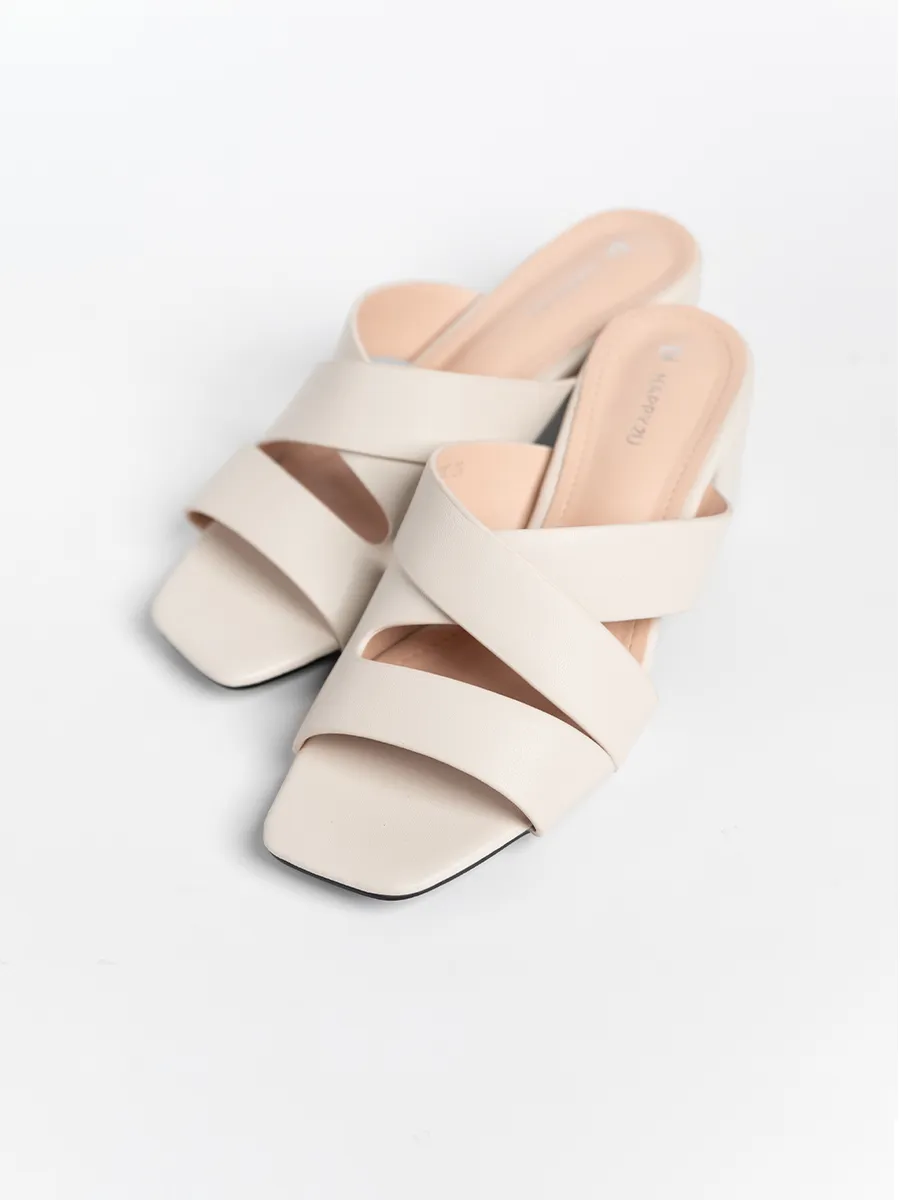 Jessica Mid Heel Mules