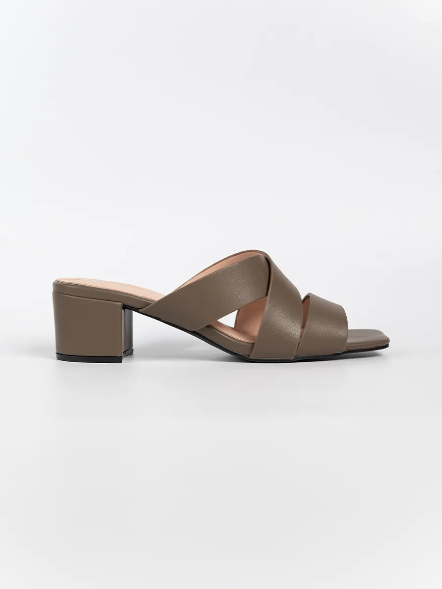 Jessica Mid Heel Mules