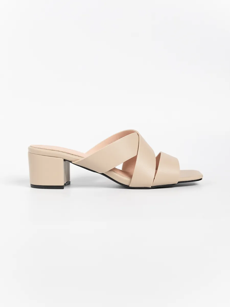 Jessica Mid Heel Mules