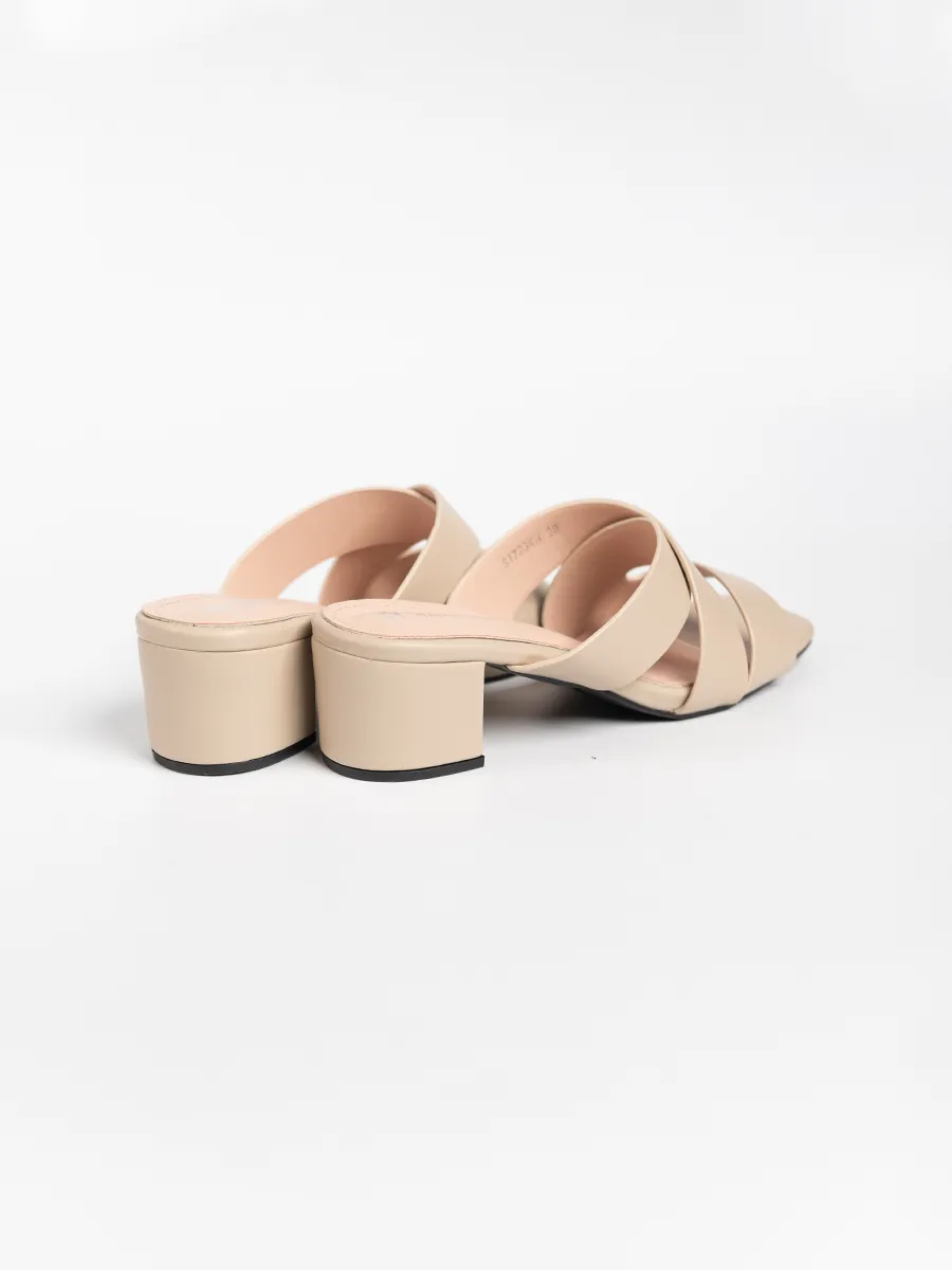 Jessica Mid Heel Mules