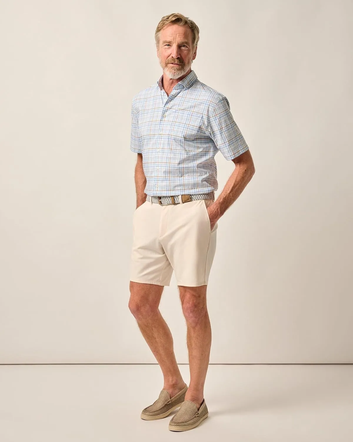 johnnie-O Jupiters Stretch Cotton Performance Shorts