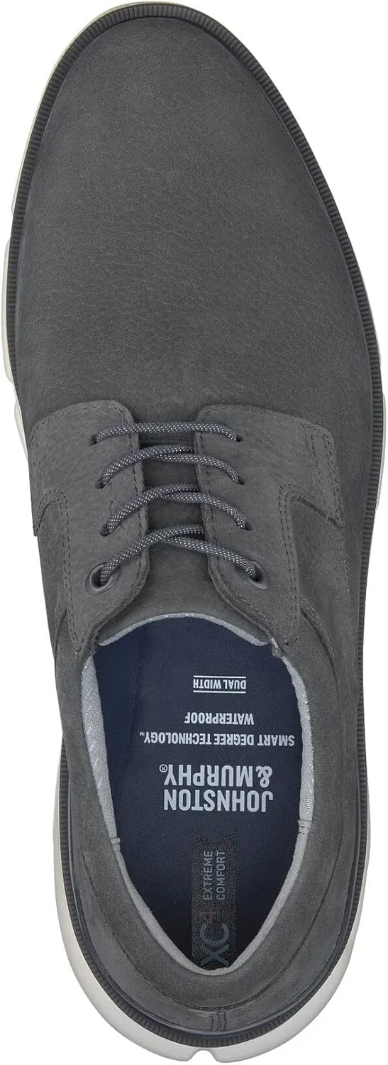 Johnston & Murphy Men's XC4 H1-Luxe Hybrid Golf Shoes | Waterproof Leather | Lightweight | Memory-Foam Cushioning