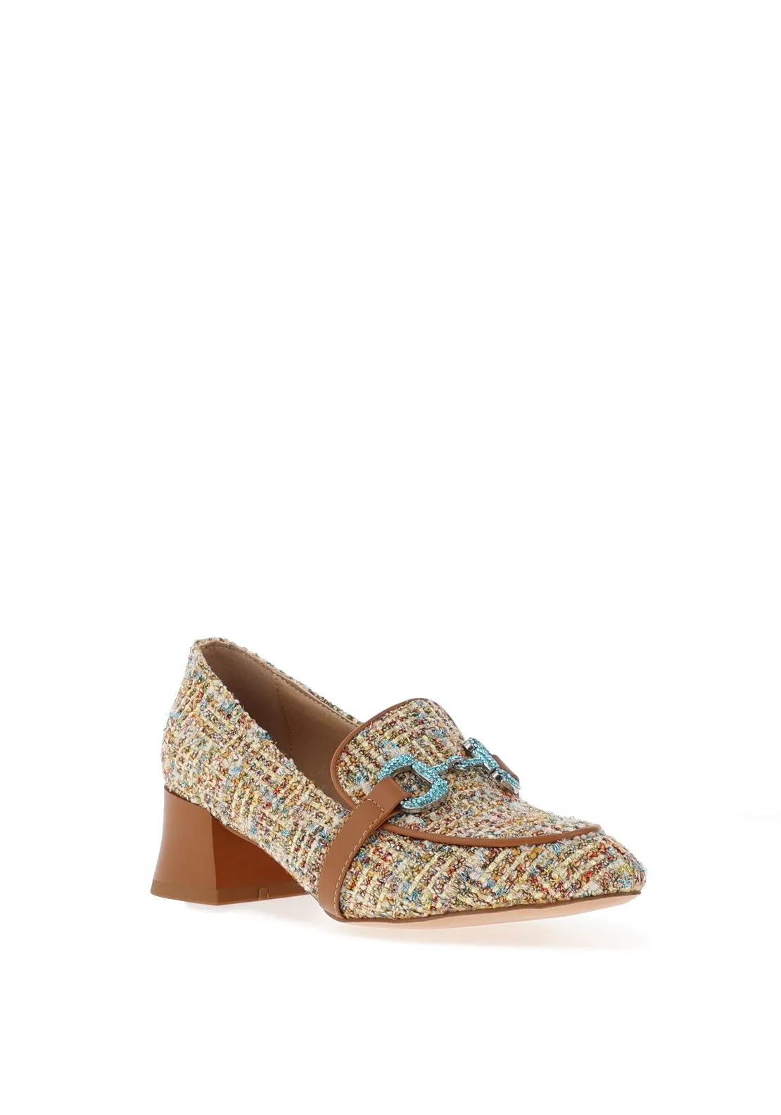 Kate Appleby Flaxmere Boucle Heeled Loafers, Make Up Dazzle