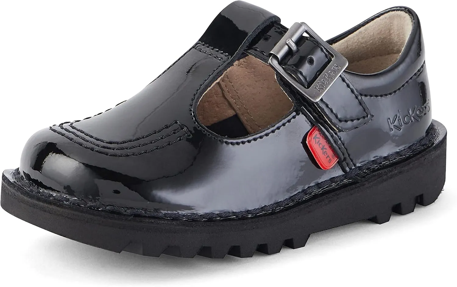 Kickers Girl's Mary Jane Loafers, 24/30 EU