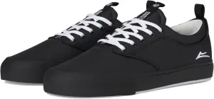 Lakai Mens Wilkins Black Canvas, 7.5, Medium