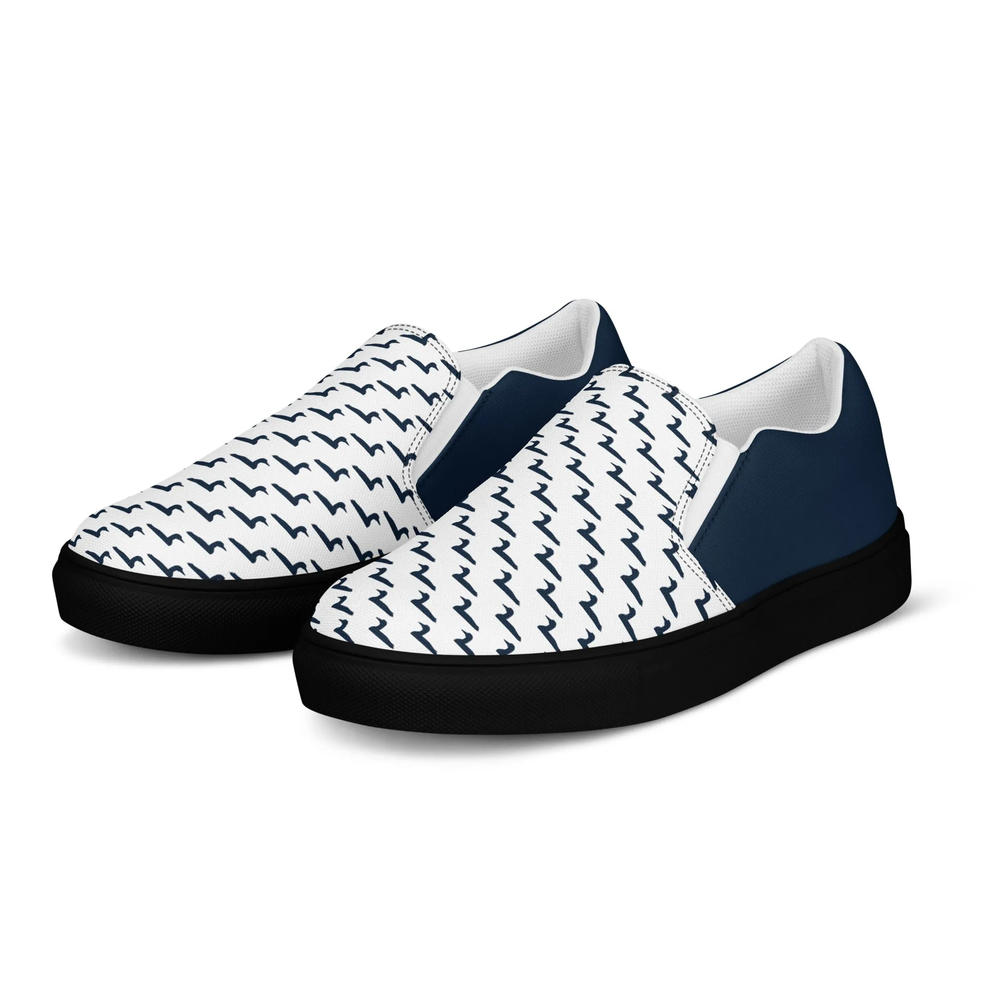 Lake   Loon Signature Men's Slip-On Canvas Dock Shoes