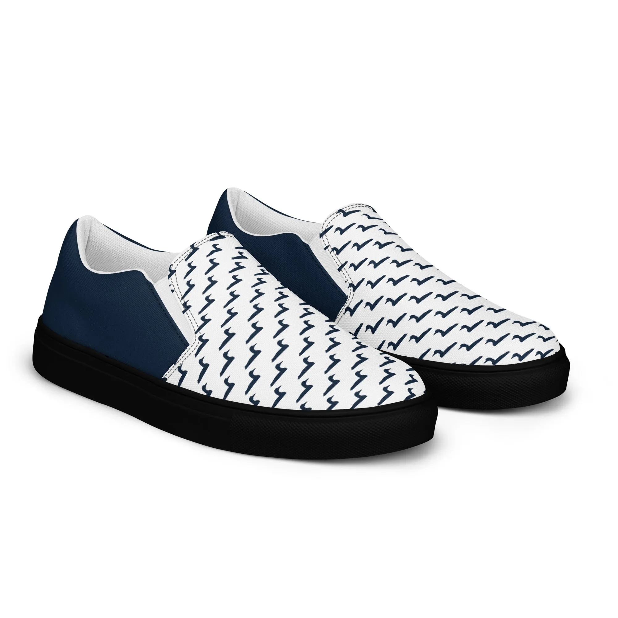 Lake   Loon Signature Men's Slip-On Canvas Dock Shoes