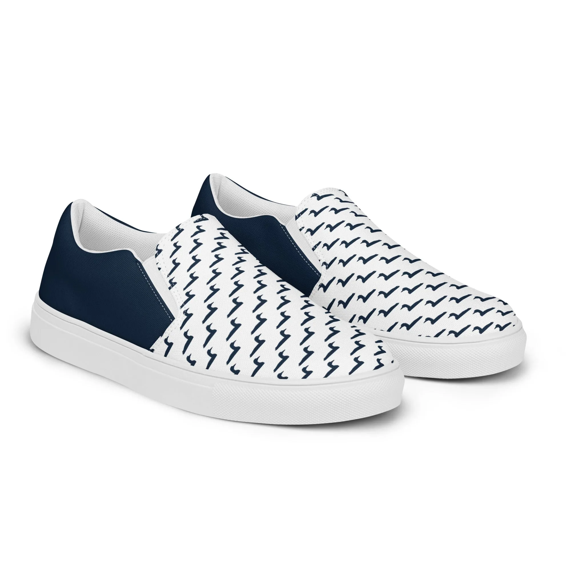 Lake   Loon Signature Men's Slip-On Canvas Dock Shoes