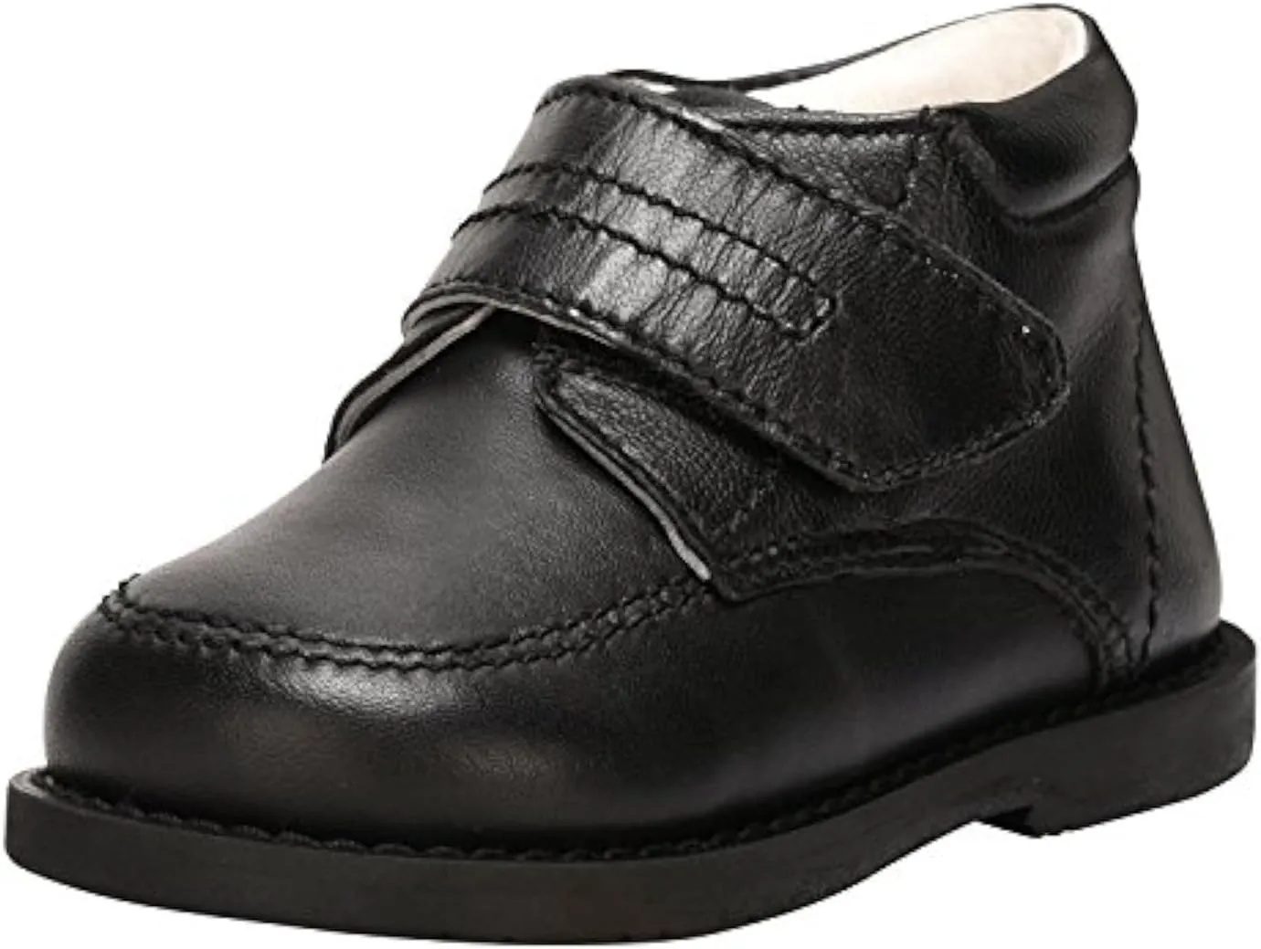 LIBERTYZENO Uniform Shoes for Kids| Genuine Leather Infant & Toddler Dress Shoes| Comfortable Walking Shoes for Boys & Girls