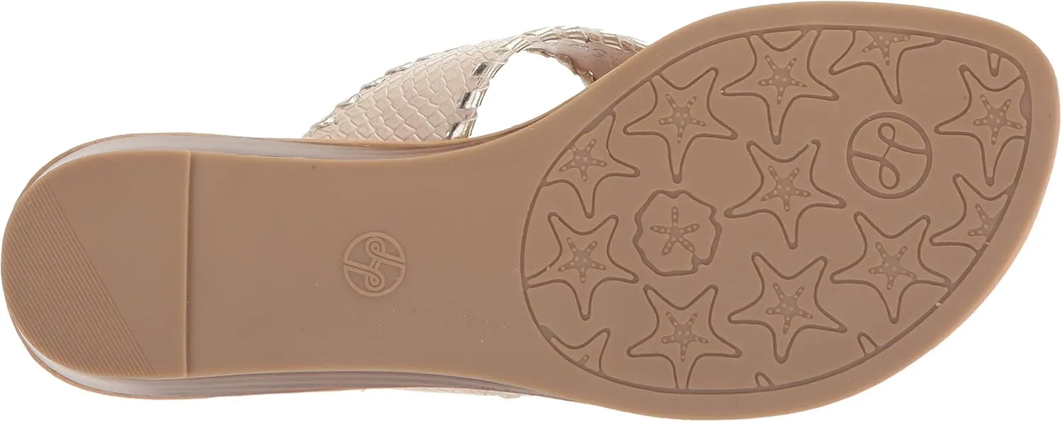 LINDSAY PHILLIPS Women's Thong Wedge Sandal