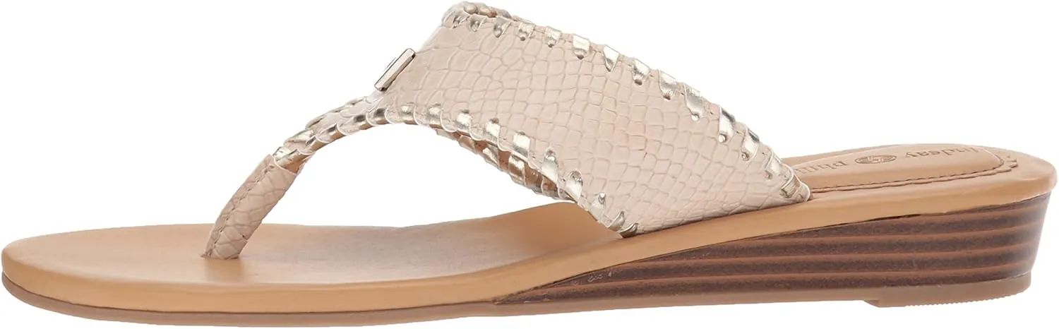 LINDSAY PHILLIPS Women's Thong Wedge Sandal