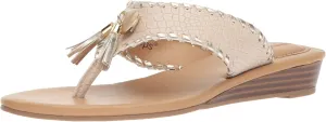 LINDSAY PHILLIPS Women's Thong Wedge Sandal
