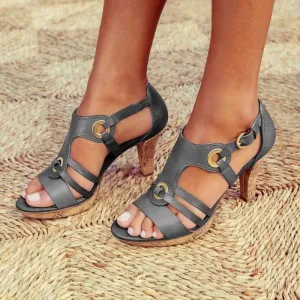 LUDOVICA | Comfortable Heel Sandal