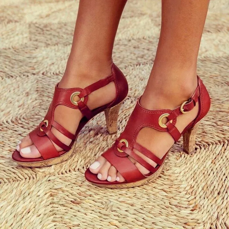 LUDOVICA | Comfortable Heel Sandal