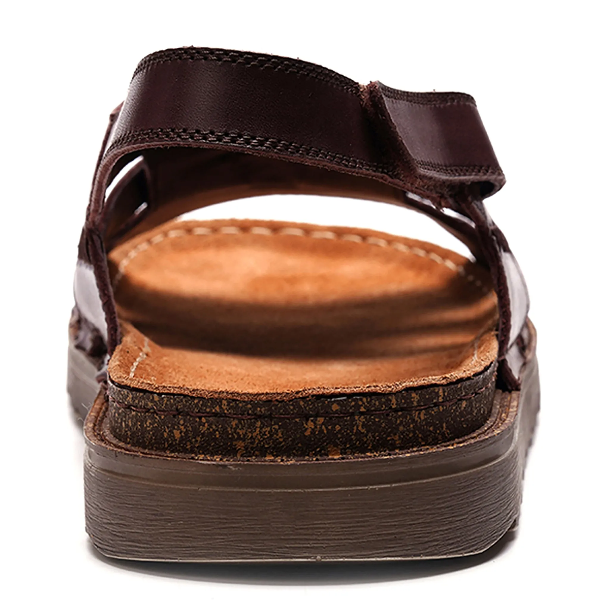 Maldiva Back Strap Sandal // Brown