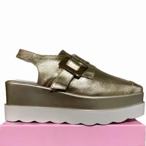 Marco Moreo Isla Vienna Slingback Trainer  M604-GOLD