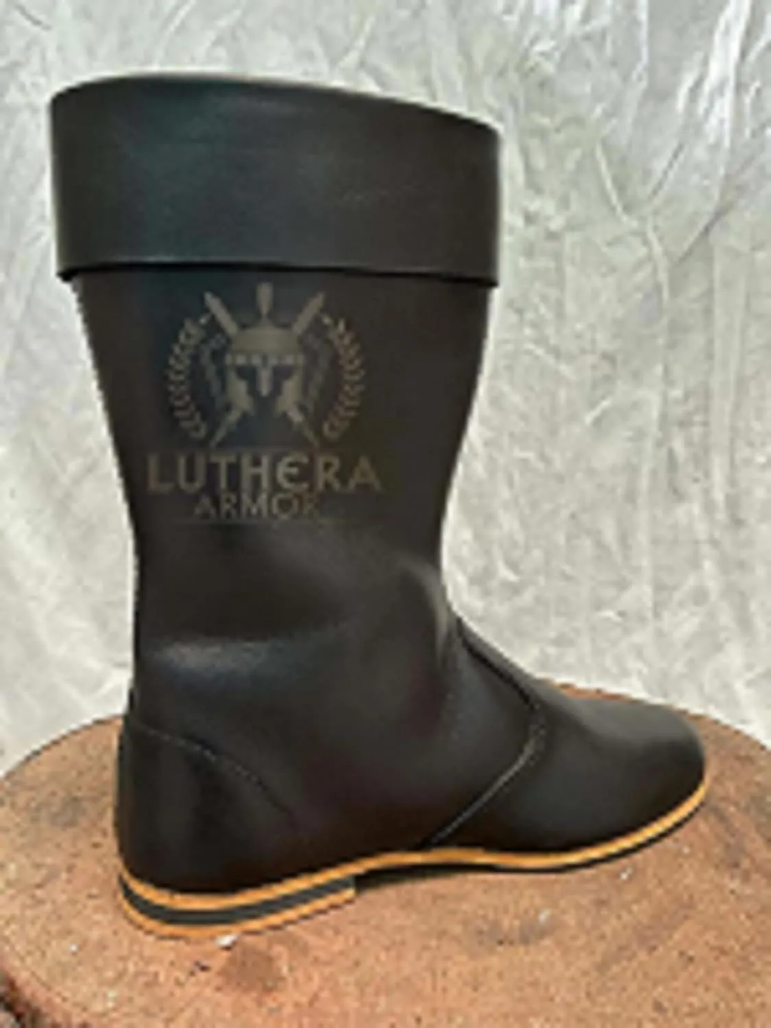 Medieval Leather Lise's Boots Medieval boots late 14th-15th Century Shoes Handmade shoes Riding Boots